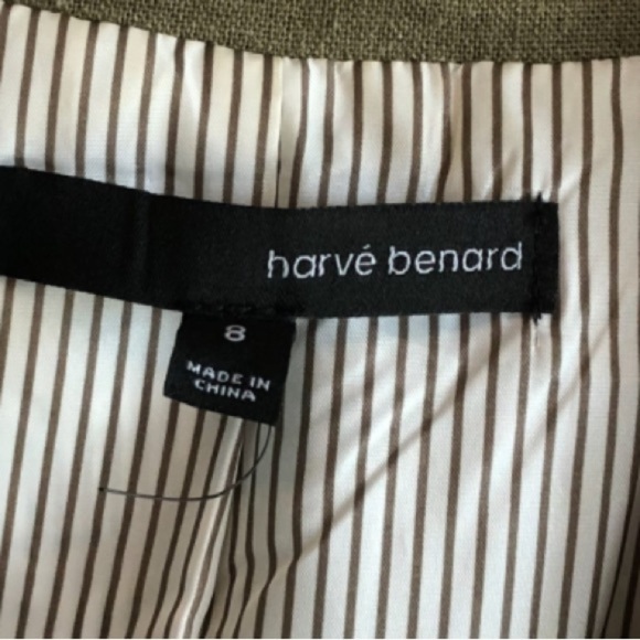 Harve Benard Khaki Women's Blazer - Picture 10 of 10